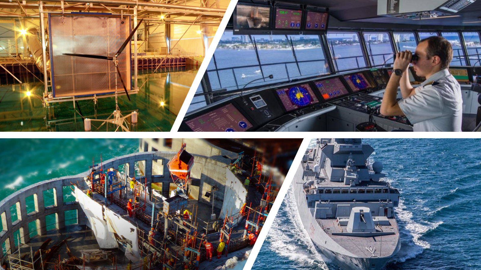 Ngành Kỹ thuật Hàng hải tập trung chuyên môn vào 4 vấn đề chính